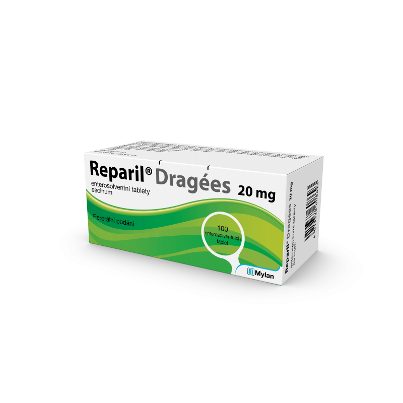 Reparil Dragées 20 mg 100 tablet