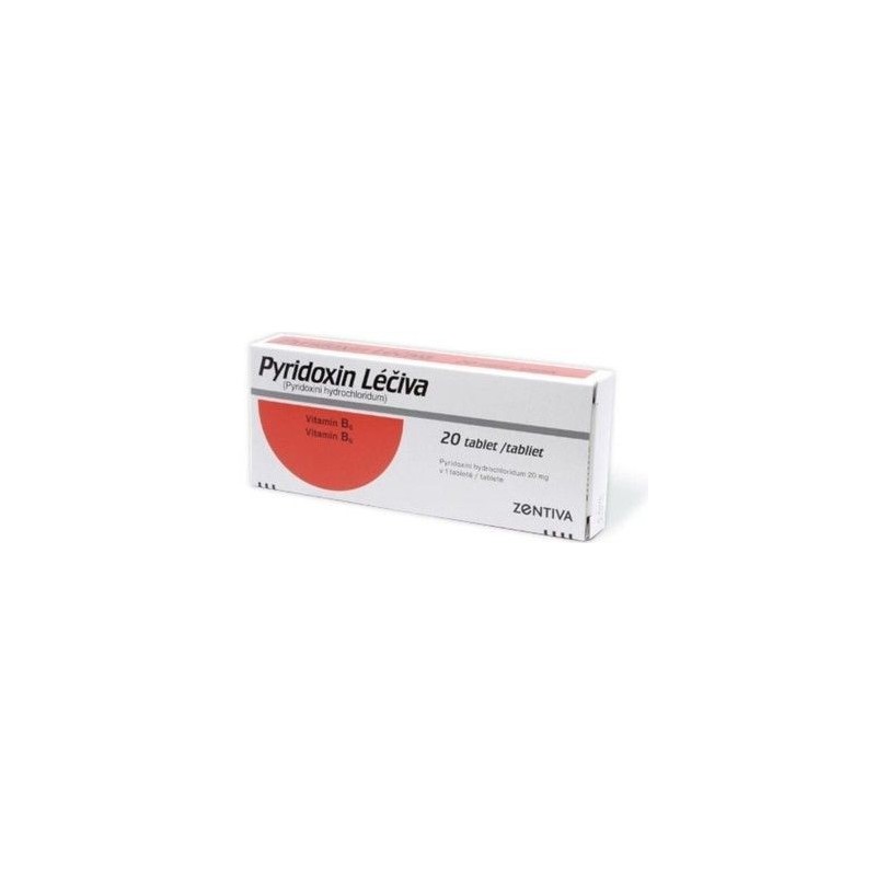 Pyridoxin Léčiva 20 mg 20 tablet