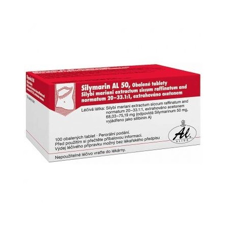 SILYMARIN AL 50 mg 100 tablet