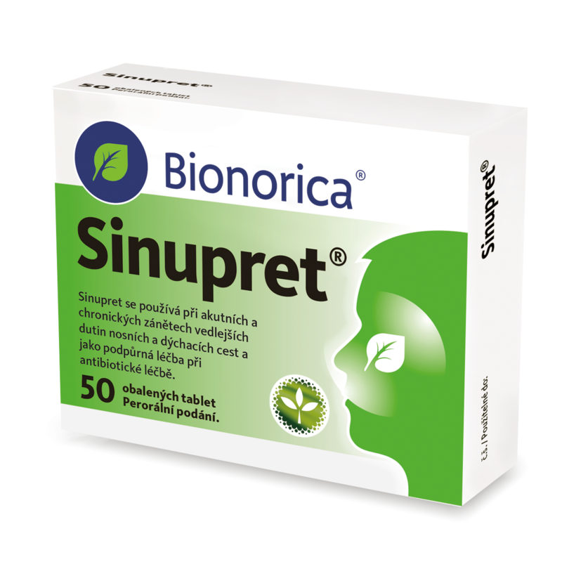 Sinupret 50 obalených tablet