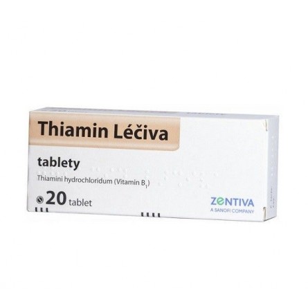 ZENTIVA Thiamin Léčiva 20 tablet