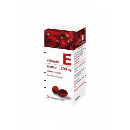 ZENTIVA Vitamin E 200 mg 30 tobolek