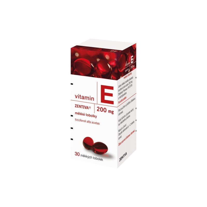 ZENTIVA Vitamin E 200 mg 30 tobolek