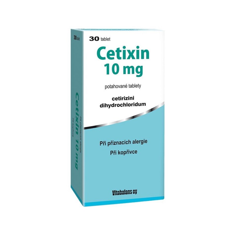 Cetixin 10 mg 30 tablet