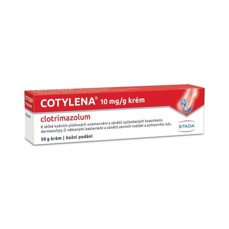 COTYLENA Clotrimazolum 10 mg/g krém 50 g