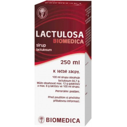 BIOMEDICA Lactulosa sirup 250 ml