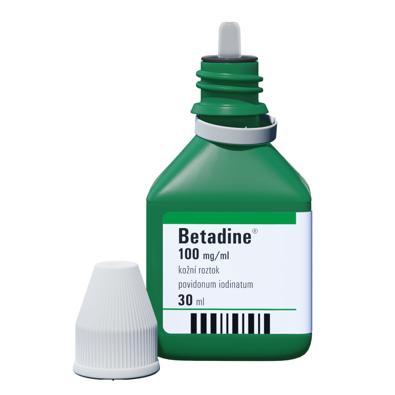 BETADINE 100 mg/ml kožní roztok 30 ml