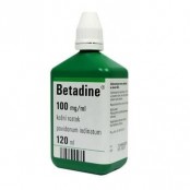 BETADINE 100 mg/ml kožní roztok 120 ml