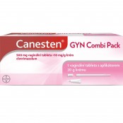 CANESTEN GYN Combi Pack 1 vaginální tableta a krém 20 g