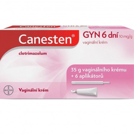 CANESTEN GYN 6 dní vaginální krém 35 g + aplikátor