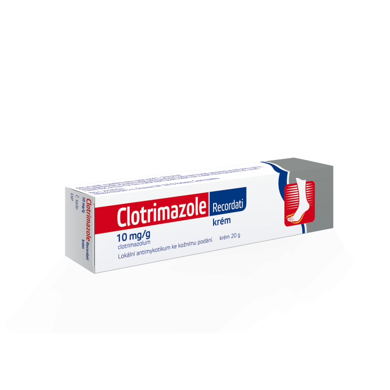 CLOTRIMAZOLE Recordati 10mg/g krém 20 g