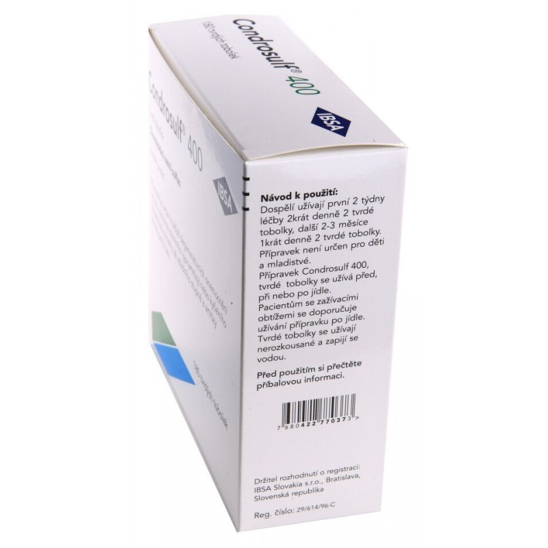 CONDROSULF 400 mg 180 tvrdých tobolek