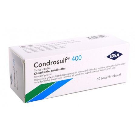 CONDROSULF 400 mg 60 tvrdých tobolek