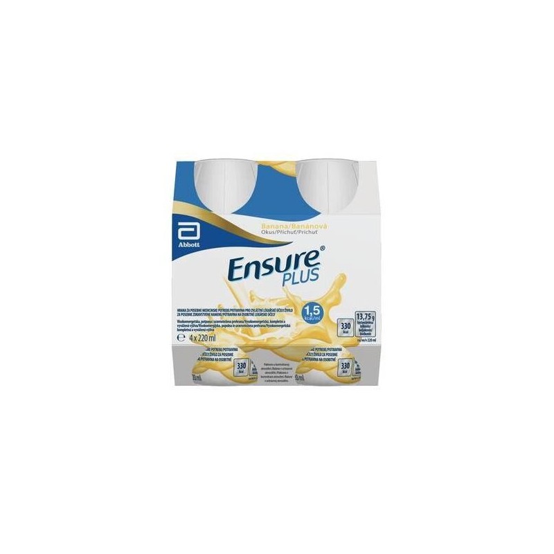 ENSURE Plus banánový 4x220 ml