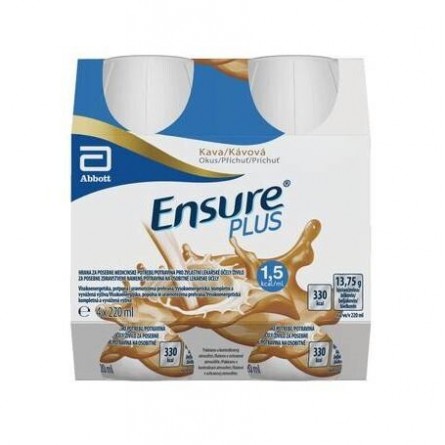 ENSURE Plus kávový 4x220 ml