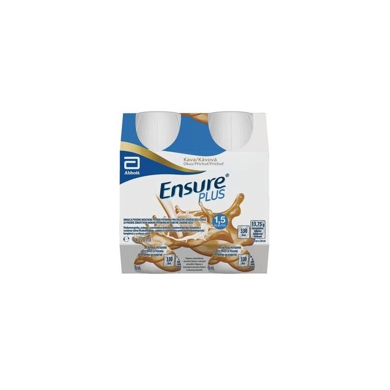 ENSURE Plus kávový 4x220 ml