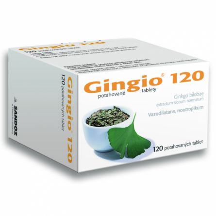 GINGIO 120 mg 120 potahovaných tablet