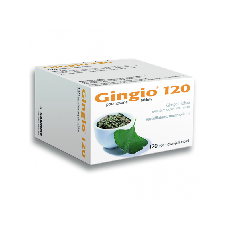 GINGIO 120 mg 120 potahovaných tablet