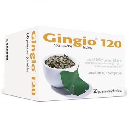 GINGIO 120 mg 60 potahovaných tablet