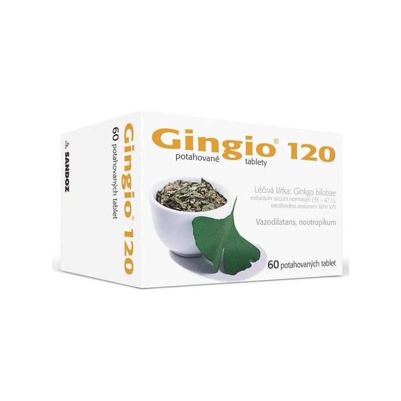 GINGIO 120 mg 60 potahovaných tablet