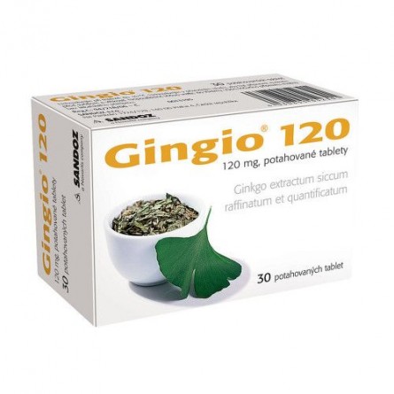 GINGIO 120 mg 30 potahovaných tablet