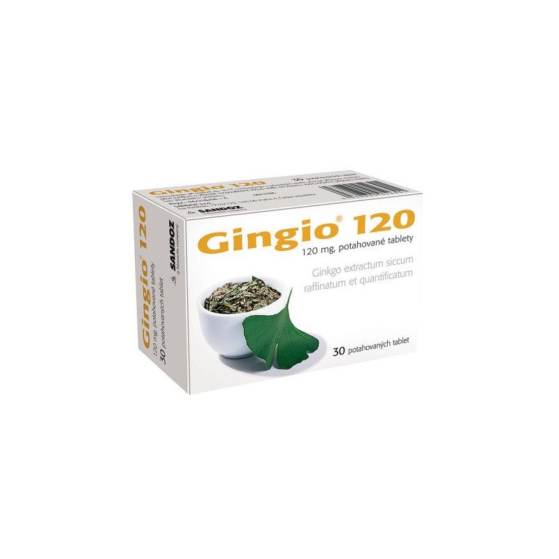 GINGIO 120 mg 30 potahovaných tablet