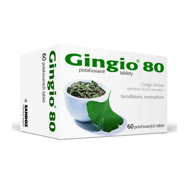 GINGIO 80 mg 60 potahovaných tablet
