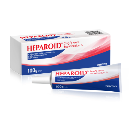 HEPAROID 2mg/g krém 100 g