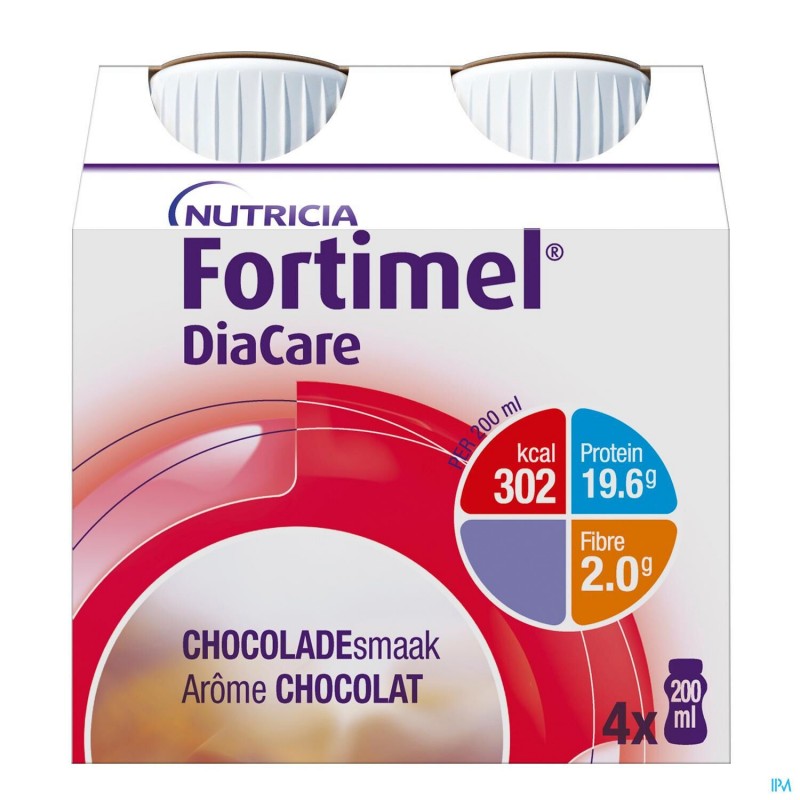 FORTIMEL Diacare čokoláda 4x200 ml