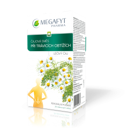 MEGAFYT Čajová směs při trávicích obtížích 20 nálevých sáčků