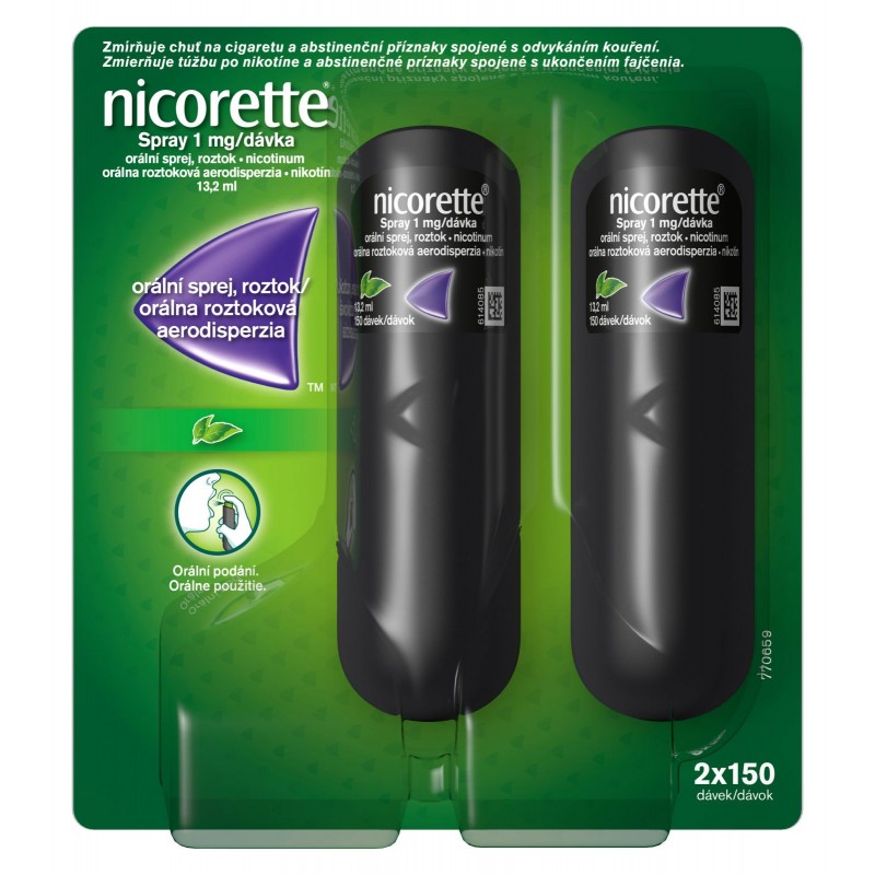 NICORETTE Spray 1 mg/dávka 2x13,2 ml