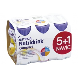 NUTRIDRINK Compact mix příchutí 6x125 ml