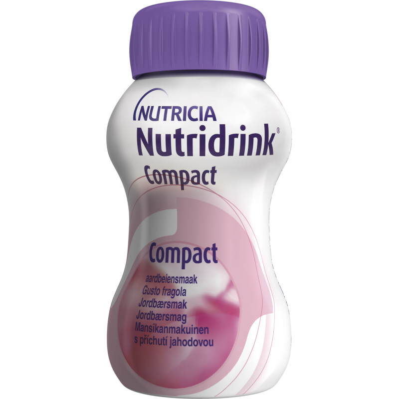 NUTRIDRINK Compact jahoda 4x125 ml