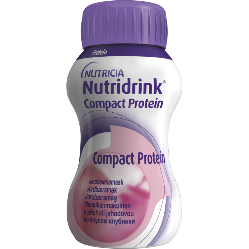 NUTRIDRINK Compact protein jahoda 4x125 ml