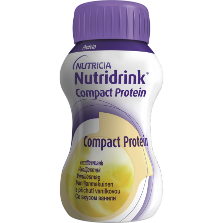 NUTRIDRINK Compact protein vanilka 4x125 ml