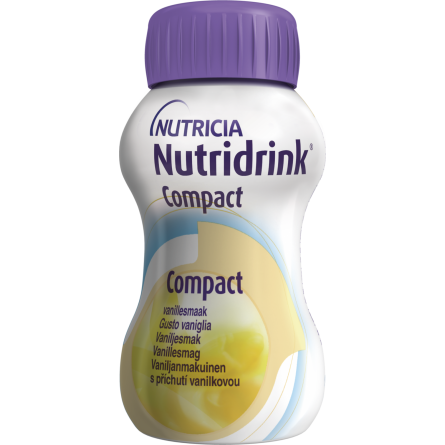 NUTRIDRINK Compact vanilka 4x125 ml