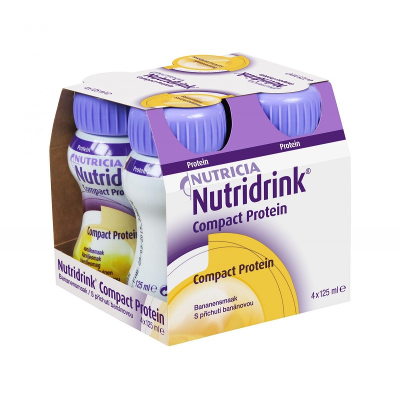 NUTRIDRINK Compact protein banán 4x125 ml