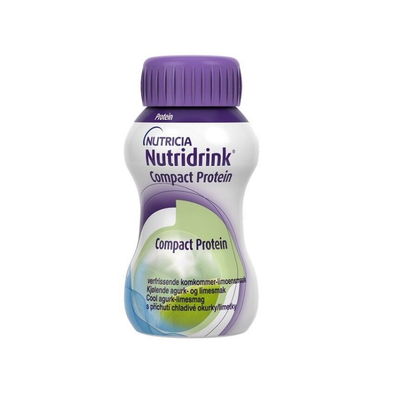 NUTRIDRINK Compact protein okurka/limetka 4x125 ml