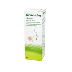 OROCALM 1,5 mg/ml orální sprej 30 ml