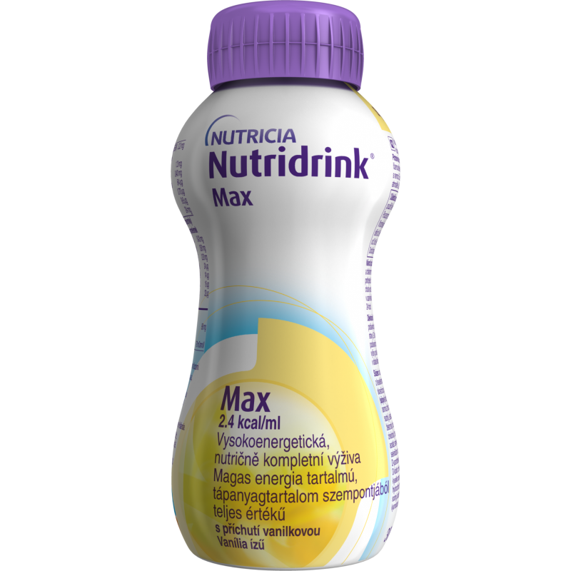 NUTRIDRINK Max 2,4 kcal/ml vanilka 4x300 ml