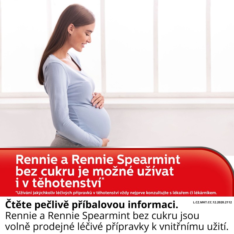 RENNIE Antacidum 680 mg/80 mg 96 žvýkacích tablet