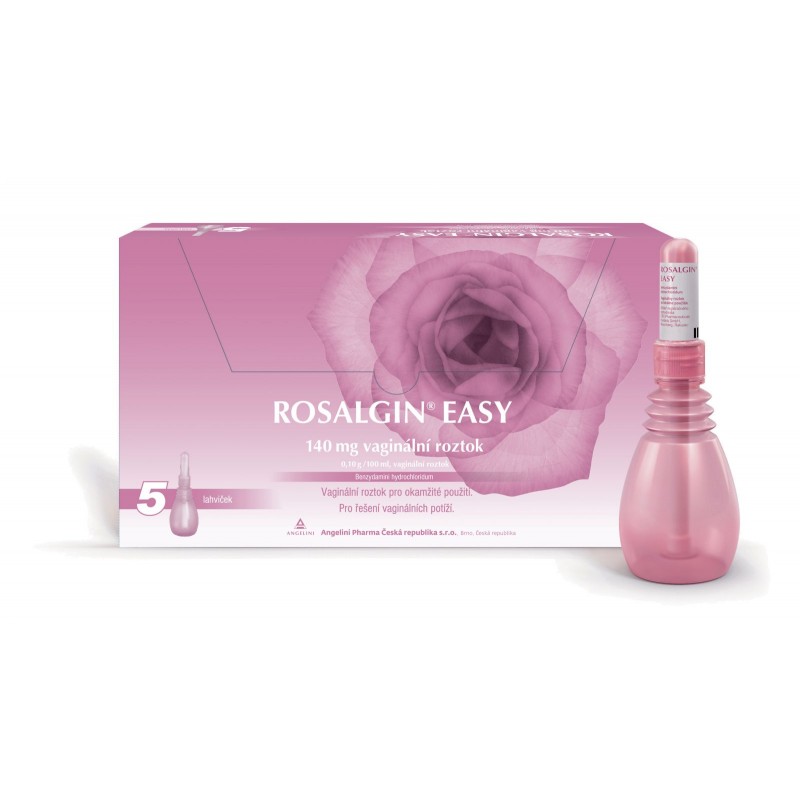 ROSALGIN Easy 140 mg vaginální roztok 5 lahviček