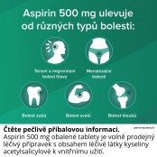 ASPIRIN 500 mg 20 tablet