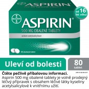 ASPIRIN 500 mg 80 tablet