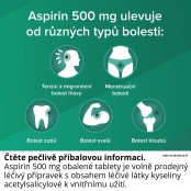 ASPIRIN 500 mg 80 tablet