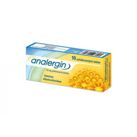 ANALERGIN 10 mg 10 tablet