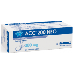 ACC NEO 200 mg 20 šumivých tablet