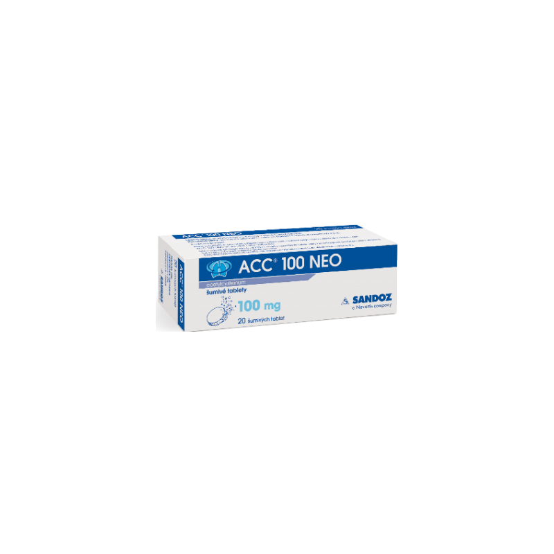 ACC NEO 100 mg 20 šumivých tablet