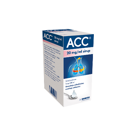 ACC 20 mg/ml sirup 200 ml