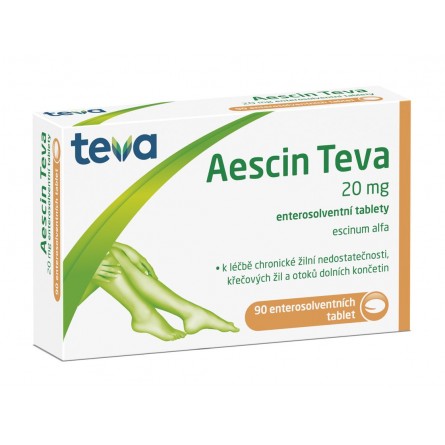 AESCIN Teva 20 mg 90 tablet